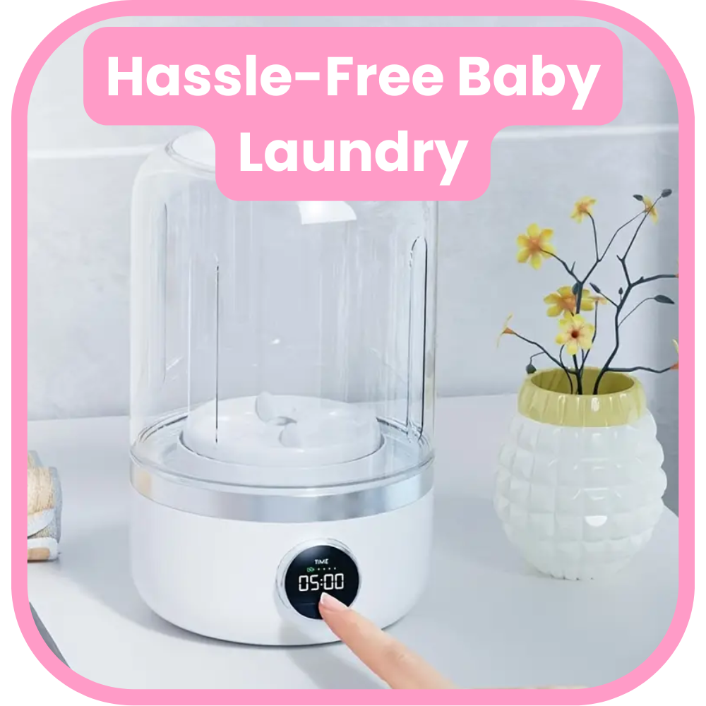 The TinySpin™ - Baby Clothes Washing Machine
